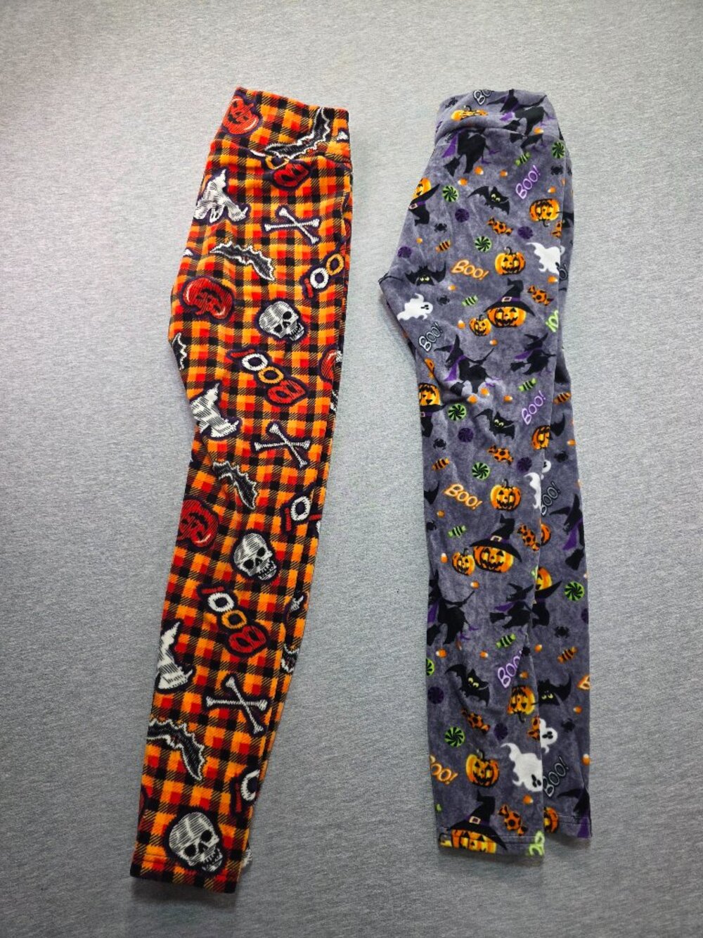 No Boundaries Halloween Leggings Bundle Lot of 2 Girls Size L 11-13
